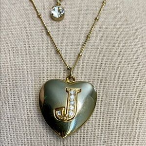Betsey Johnson J Locket